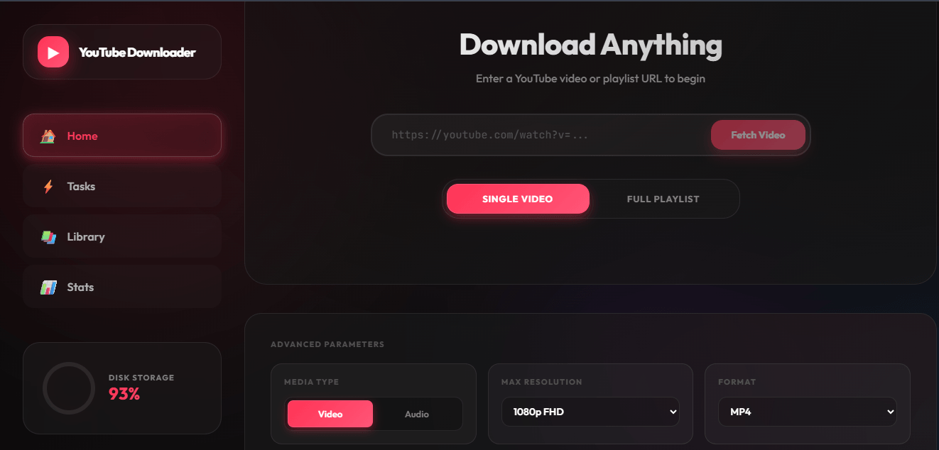 Server Interface