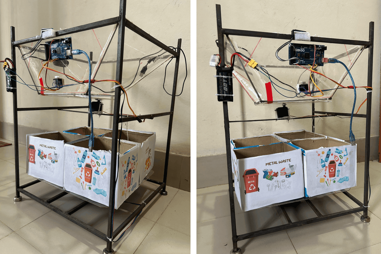 SmartBin: A Lightweight MobileNetV3Small-Based Real-Time Waste Sorting System with Arduino Integration